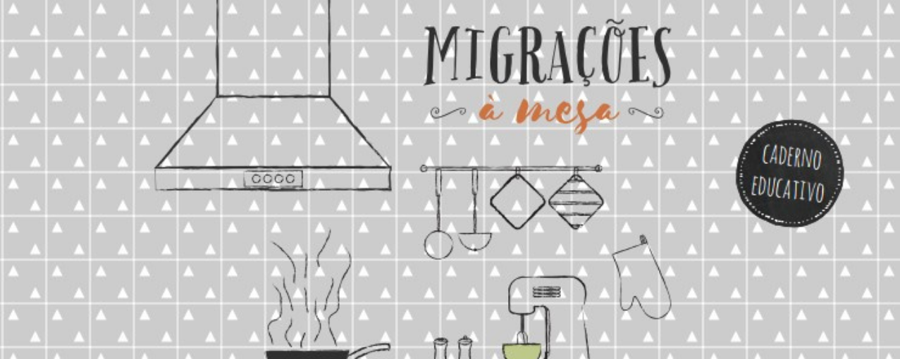 Arte da exposição Migrações à mesa