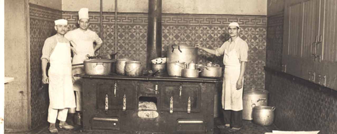 Antiga cozinha. S/d. Acervo Museu da Imigração/APESP