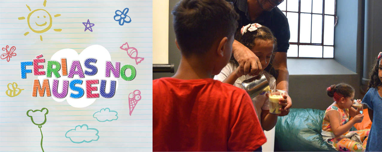 Férias no Museu | Brincando na Cafeteria