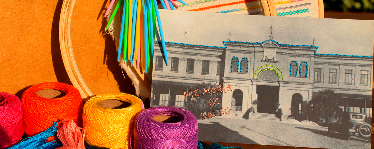 Bordado em fotografia