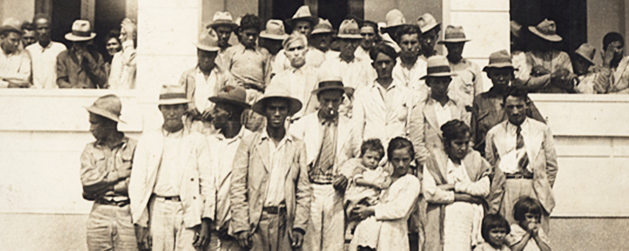 Foto de nordestinos na Hospedaria