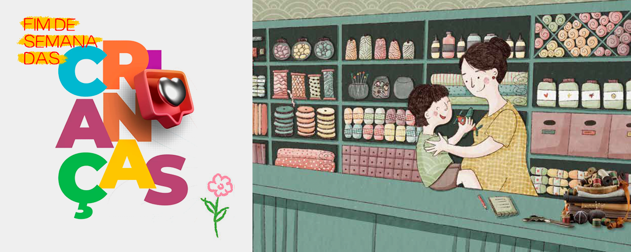 Fim de Semana das Crianças | Oficina de crochê para crianças + lançamento de livro infantil