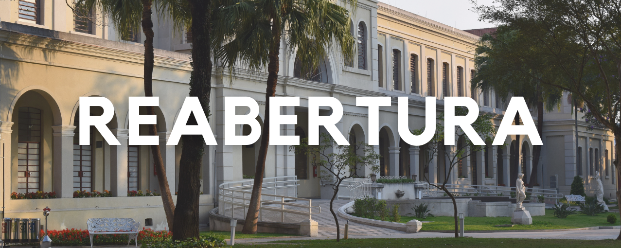 Imagem do museu com a palavra