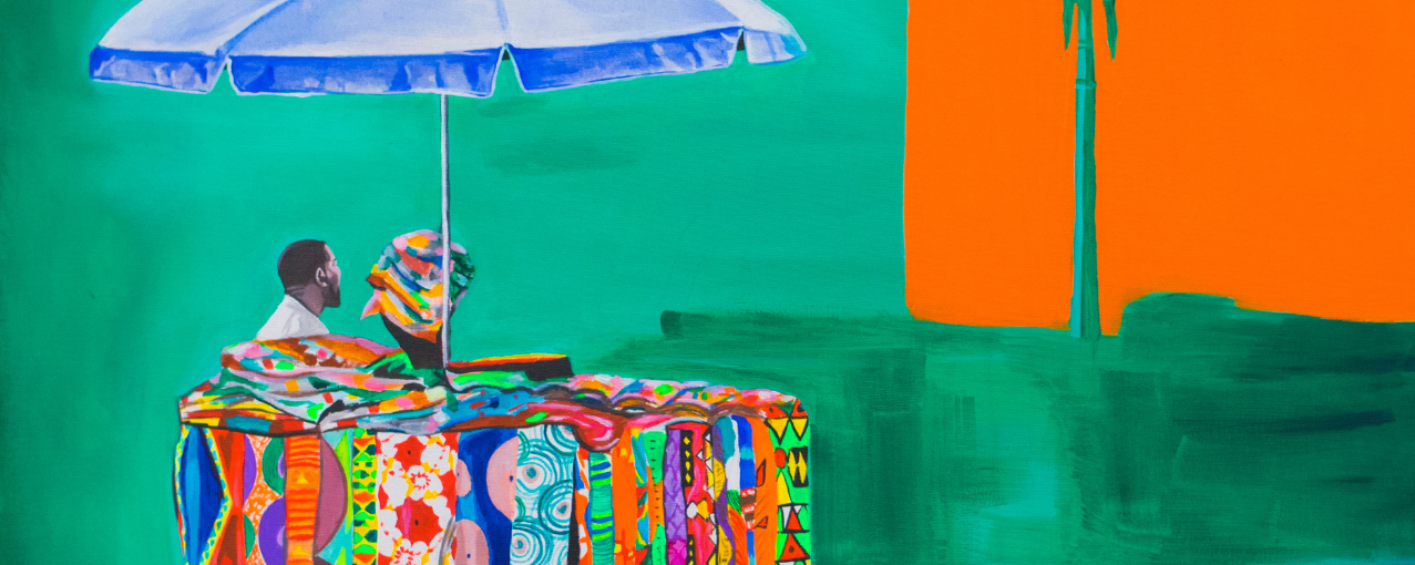 Pintura do artista Paulo Chavonga