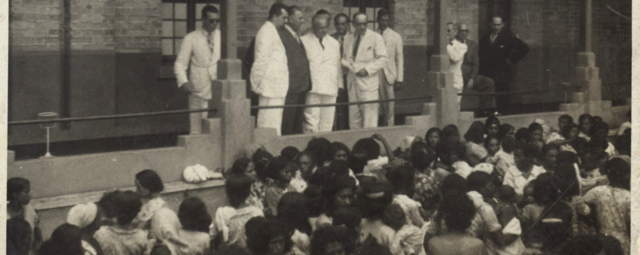 Acervo iconográfico do MI, imagem da Hospedaria de Imigrantes