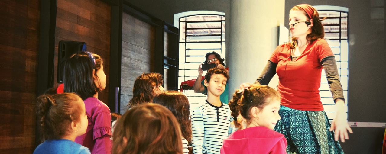 Imagem de contação de histórias para crianças