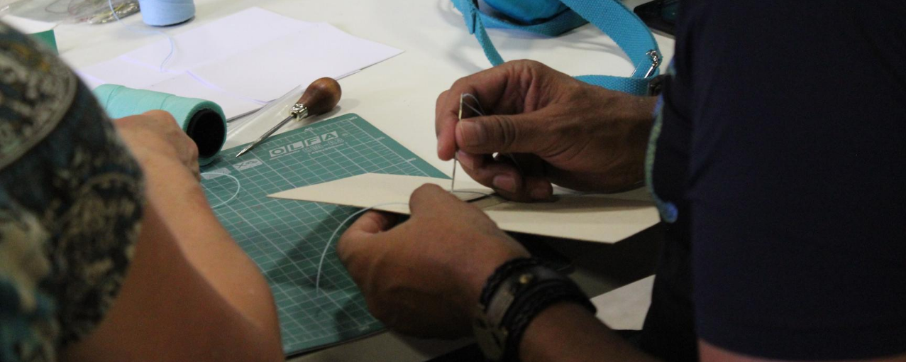 foto da oficina ponto a ponto